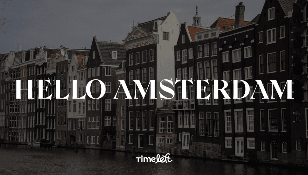 Lights, Canals, Action: Amsterdam's Social Revolution Starts March 20th with Timeleft!